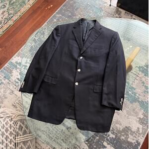 Ermenegildo Zegna Su Misura 15 Milmil 15 Wool Blazer Jacket